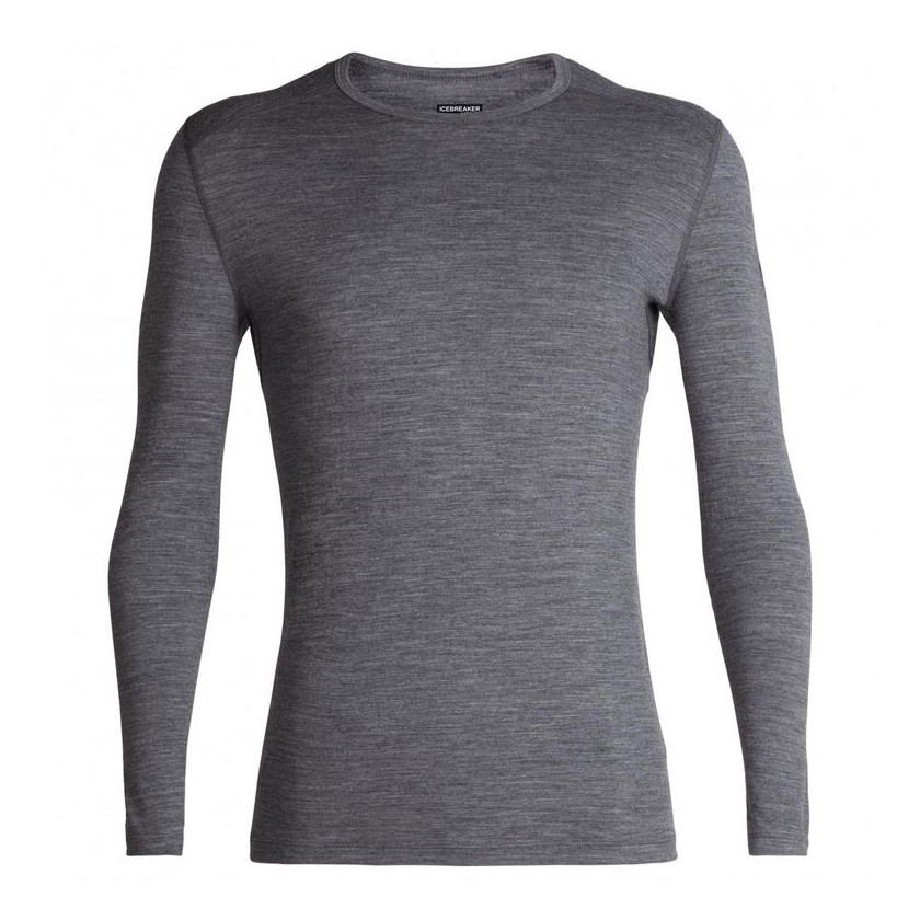 Icebreaker Mens 200 Oasis LS Crewe hosszú ujjú póló