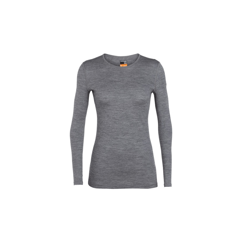 Icebreaker Womens 200 Oasis LS Crewe hosszú ujjú póló