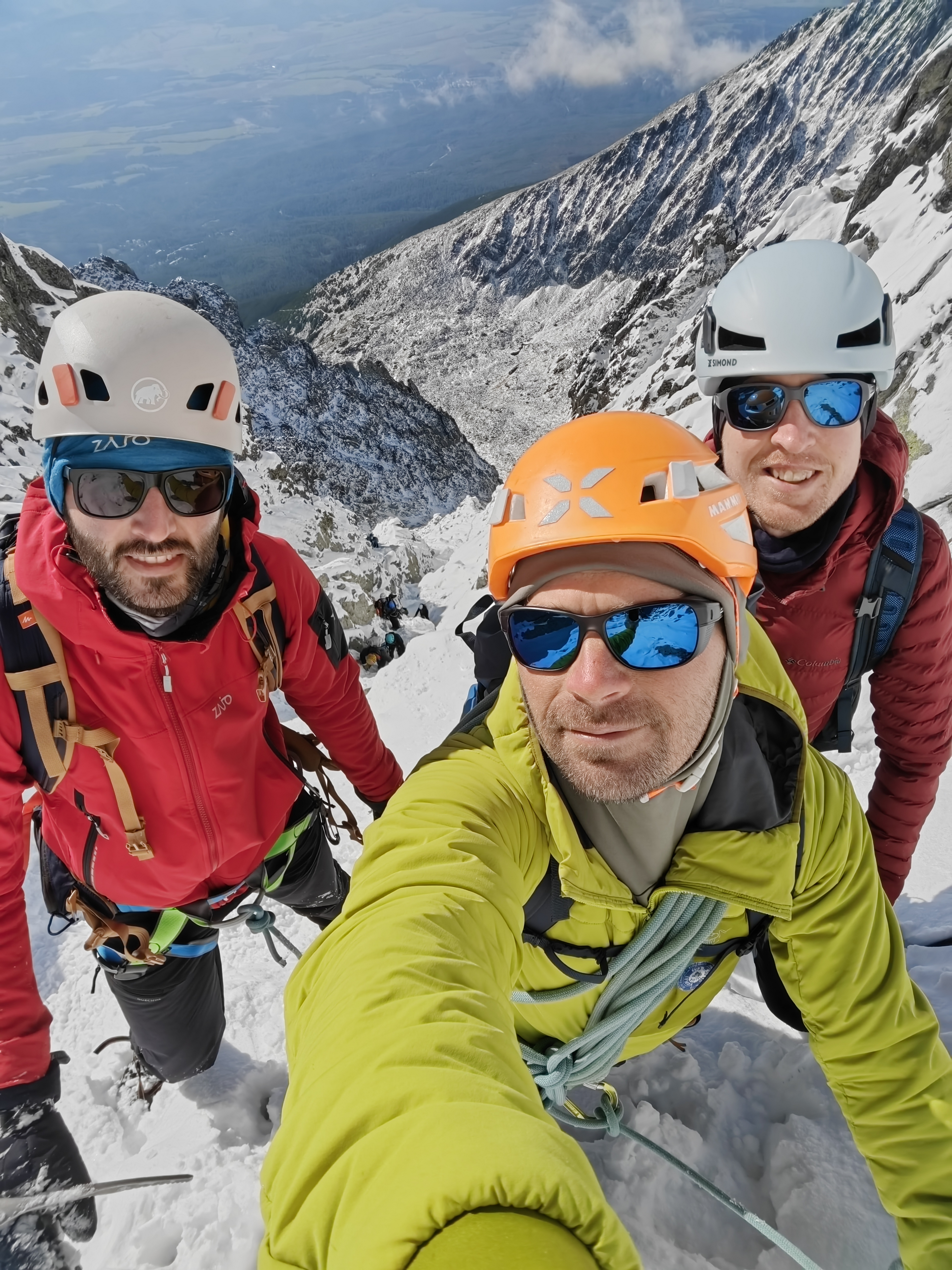 Zákazníci OutdoorMania v horách